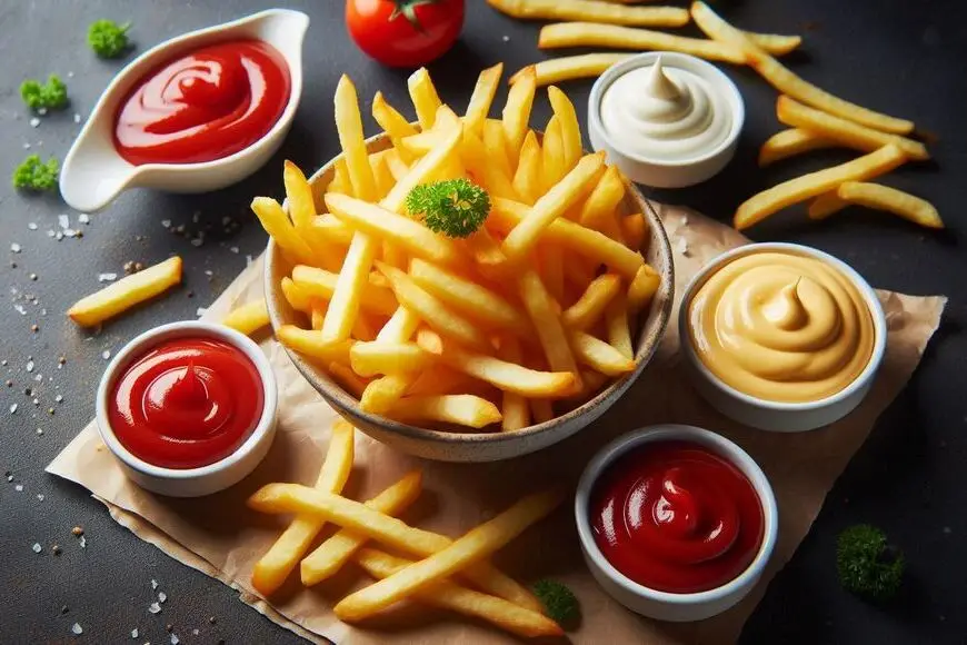 Pommes frites Heißluftfritteuse Pommes frites Heißluftfritteuse